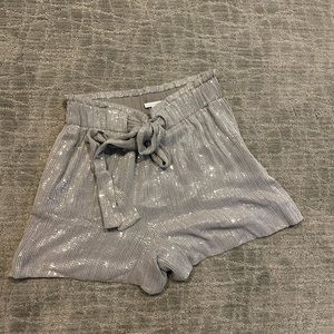 Diane vin furstenberg dress sequins shorts